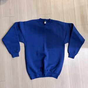 Vintage HONORS Blue Crewneck Sweatshirt Made in USA Y2K Size Small